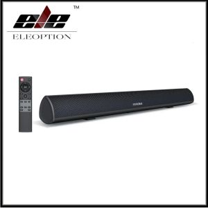 Högtalare TV SoundBar Bluetooth -högtalare Wired Home Theater System 80W Sound Bar 3D Bass Surround Audio Remote Control Wall Mountable