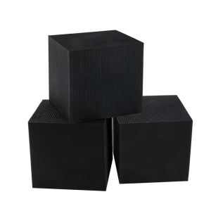 Accessories Aquarium activated carbon fish tank filtrationWater purificationMagic cube nanofiltration materialHoneycomb carbon deodorization