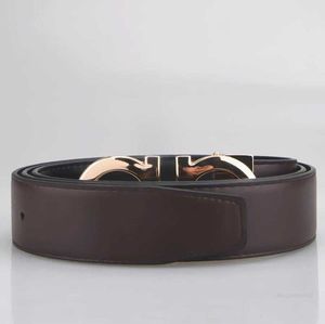 Designer Smooth leather belt luxury belts designer for men big buckle male chastity top fashion mens wholesale designerK1B2