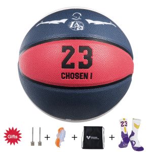 BONDOS NOVA BOLA DE BASQUEIRO TAMANHO PADRÃO 6 TAMANHO 5 MATERIAL PU MATERIAL PU de alta qualidade Treinamento de basquete ao ar livre Basquetbol infantil feminino