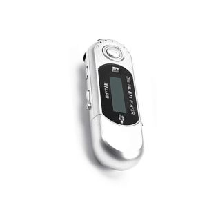 Player 2 em 1 Mini MP3 Player Suporte 32G TF Cartão Pequeno Flash Drive LCD Music Player com 3 5mm Audio Jack Home School Azul