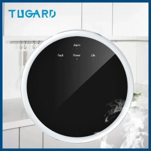 Rilevatore Tugard GS20 Draadloze 433Mhz Rilevatore di gas per casa e cucina Sensore di gas naturale di sicurezza domestica intelligente Utilizzato con sistema di allarme