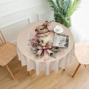 Table Cloth Easter Tablecloth Retro Modern Round For Events Christmas Party Cover Wholesale Printed Decoration