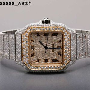 Titta på Carters Factory Diamonds Custom Pass Test VVS Moissanite Unisex Hip Hop Full Iced Out