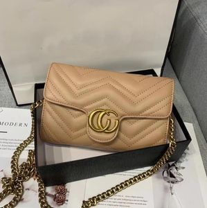Kobiety skórzane torebki Jakość łańcucha torby na ramię luksusowe markę torby komunikatorskie designer torebka
