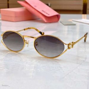 Luxus Miui Miui Sonnenbrille Damen Miui Brille Designer Herren Miumius Übergroße Sonnenbrille Shades Mehrfarbige Sonnenbrille Cat Eye Brille 7891