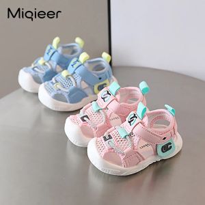Outdoor Toddler Sandals Boys Girls Closed Toe Soft Sole Summer Sandals for Kids Casual Nonslip Breathable Baby Shoes 03 Years
