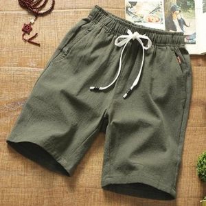 Men's Shorts for Men Beach Drawstring Home Man Short Pants Casual Linen Summer Vintage Baggy Deals in Bulk Fashion Pant 2024