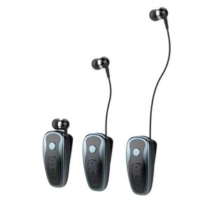 Связь Вождение Bluetooth-совместимая гарнитура 4.1 Виброзвонок с зажимом для ношения Беспроводные наушники с микрофоном