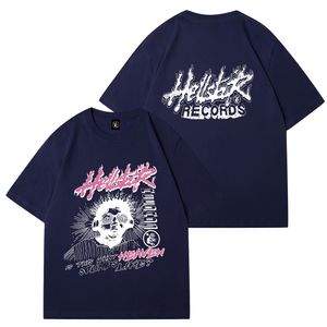 Hellstar nova camiseta masculina verão designer feminino camiseta solta marca topo casual camisa roupas de manga curta