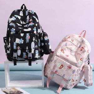 School Bags Schoolbag With Pencil Bag For Primary Students High Girls Backpacks Travel Laptop