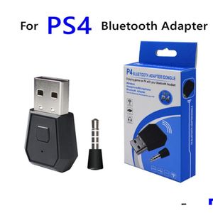 Usb-гаджеты для Ps4 Bluetooth-адаптер Контроллер Adaptador Поддержка наушников Геймер Беспроводная гарнитура Gift8758323 Drop Delivery Com Otyuj