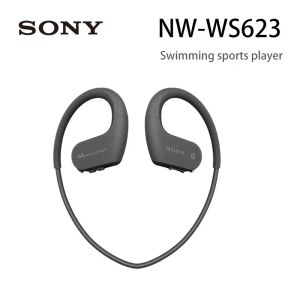 Players Sony NWWS623 Underwater Swimming Headphones Wireless Bluetooth Waterproof Sweatproof Inear MP3 Player Headphones Allinone