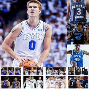 BYU BRIGHAM YOUNG COUGARS JERSEY NCAA College Jimmer Fredette Alex Barcello Tejon Lucas Spencer Johnson Gavin Baxter Caleb Lohner Danny Ainge Childs