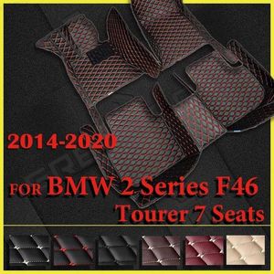 Golvmattor mattor bilgolvmattor för BMW 2-serie Gran Tourer F46 216i 218i 220i 225i 225xe 216d 218d 220d Tourer 2014-2020 19 18 17 16 Interiorl24014