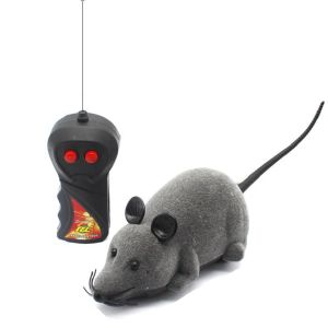 Toys RC Mouse Interactive Cat Toys Realistic Mouse Moving Interactive Toy for Kids Animal Safe Interactive Toy