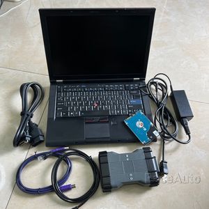 Diagnos Tool MB Star C6 Interface Multiplexer VCI DOIP Full Chip WiFi Xentry SSD 480 GB Laptop T410 I5 4G Full Set Ready to Use Car and Truck Scanner