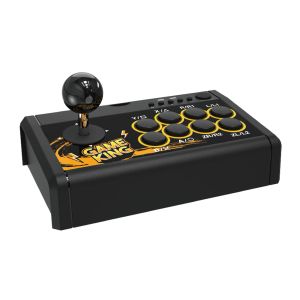 Gamepads 4 in 1 USB Wired Arcade Fighting Stick Rocker Controller Game Retro Arcade -Konsole -Video für PS3/PS4/Switch/PC