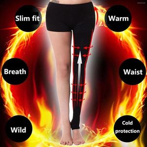 Mulheres meias mais veludo espessamento meias térmicas meias inverno quente pisando calças leggings cintura alta elástica magro feminino meia-calça