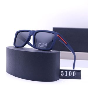 2024 Top Designer Luxus Sonnenbrille für Frauen und Männer Brillen im Freien Schatten Big Square Frame Fashion Classic Lady Suns Mirrors Qualität 5100