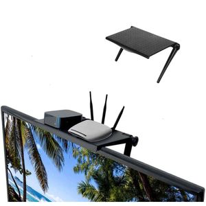 Communications Universal Monitor Screen Top Holder Stand, Which Can Place Items Such as Routers, TV Boxes, Remote Controls, Etc.