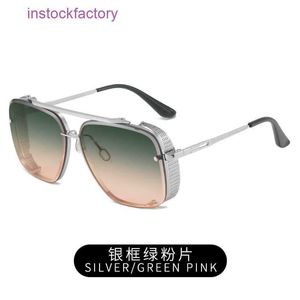 ORIGINAL 1TO1 DITA NY 2024 DUBBEL BEAM METAL SUNSHADE SUNGLASSER MED TRIMMED PUNK HIP HOP GLASS 1 U8ZB