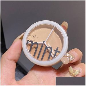 Concealer 3-Color Concealer Palette Long Lasting Professional Er Dark Circles Acne Pores Cream Shading Contouring Face Makeup Cometics Dhist