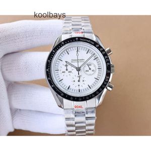 Lüks Speedmaster Sport Watches Watch Mens Saatleri Yüksek Kaliteli OMIIG Moonswatch Tasarımcı Kronograf Montre Luxe Homme Prx Uhr Kutu 9p8f