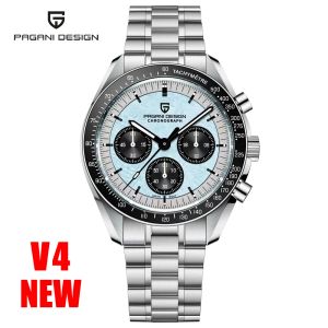 Watches Pagani Design Chronograph Men's Watches Top Brand Men Quartz Wrist Watch Automatic Date Speed Great Master Watch for Men