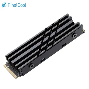 Компьютерное охлаждение FinalCool M.2 SSD, твердотельный радиатор, термокремниевый двухсторонний охлаждающий радиатор 2280 Nvme