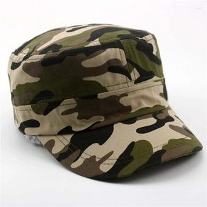 Berets 2024 Sommer Mode Männer Baseball Caps Taktische Armee Camouflage Flache Kappe Hüte Frauen männer Outdoor Visier Militärische Ausbildung camo