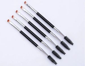 Makeup Brush BRUSH 12 DUAL ENDED FIRM ANGLED BRUSH Kit Size NA#12 With Logo LL