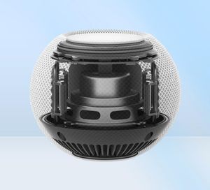 Mini-Lautsprecher, intelligenter Lautsprecher für HomePod, tragbarer Bluetooth-Sprachassistent, Subwoofer, HIFI, tiefer Bass, Stereo, Rollenmaschinenlinie Typ C, kabelgebunden, Soundbox 4238788