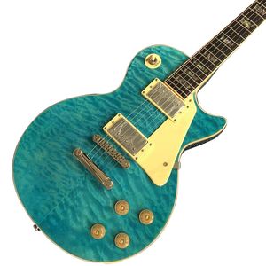 Ebenholzgriffbrett Blue Burst E-Gitarre Solid Body Tone-Pro Bridge