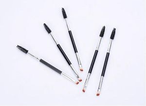 BRUSH 12 DUAL ENDED FIRM ANGLED BRUSH Kit Good Quality Makeup Brush With Logo Free Shipping LL