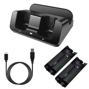 Chargers Smart Charging Station Dock Stand Caricatore per Wii U GamePad Remote Controller A9LC