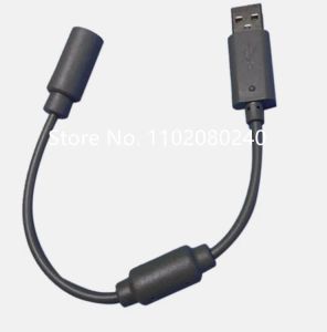 Kable 100pcs/LOT USB Breakaway Kabel adapter przewód wymiany kabla konwertera USB dla sterownika przewodowego Xbox 360