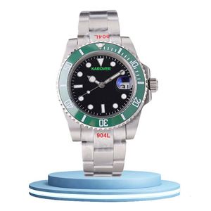 40 mm Designer Ruch Wysokiej jakości zegarki Mężczyźni Top Luksusowe stalowe zegar ze zegarem Montre Waterproof Waterproof Wristres-Bracelets Automatyczne zegarki