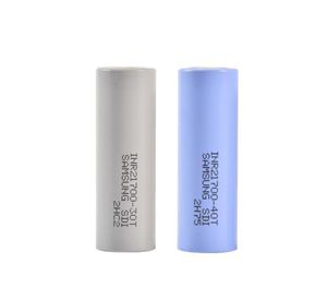 INR21700 30T 3000mAh 40T 4000mAh 21700 Batteri 35A 37V Gray Blue Drain laddningsbara litiumbatterier för Samsung in9279746