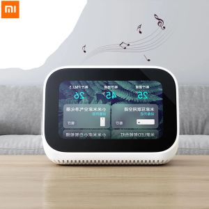 Högtalare Xiaomi AI Pekskärm Högtalare Bluetooth 5,0 3,97 tum Digital Display Alarmklocka WiFi Smart Connection för smart MI -högtalare