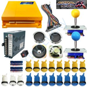 Joystick Pandora kit 2 giocatori fai da te Pandora box CX 2800 in 1 cabinato per giochi arcade con kit scheda jamma Pulsante joystick Happ di alimentazione