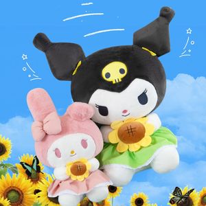 2024 Attractive New Cute Cartoon Sunflower Dolls Soothing Plush Toys Popular Birthday Gifts Wholesale for Women in Stock