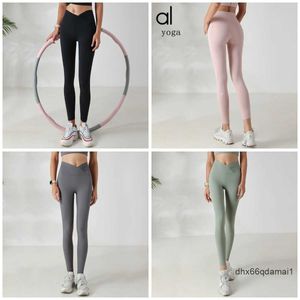 Womens Yoga Legging Wear Sports Ladys No Embarrassment Line Pants Hip Lift Tight High Waist Nude Fitness Exercise Gym I8OW