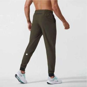 2024 lululemenI Men Pants Yoga Outfit Sport Quick Dry Drawstring Gym Pockets Sweatpants Trousers Mens Casual Elastic Waist 888vvv