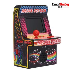 Spelare CoolBaby Portable Retro Handheld Game Console 8Bit Game Machine Mini Arcade Games Buildin 240 Classic Games for Kids