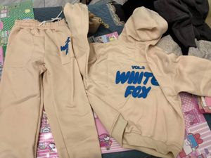 Designer Tracksuit Women White Fox Zestawy bluzy z kapturem dwa 2 -częściowe ubrania dla kobiet