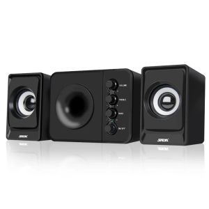 Speakers SADA D205 2.1 Computer Speaker with Subwoofer Best for Music Movies Multimedia PC and Gaming Systems