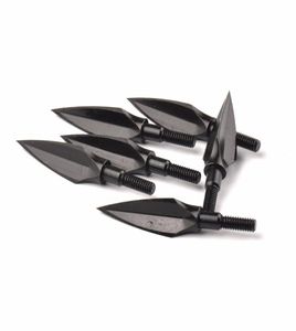 6pcs Broadhead strzałka punkt końcówki 125 Stal zboża do DIY Bow and Arrow Arrow łucznicze strzelanie1587245