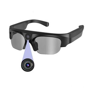 Kommunikation Mini-Camcorder Kamera Tragbare Audio-Video-Fahraufzeichnungsbrille Radfahren mit Brillen-Camcorder für den Außenbereich