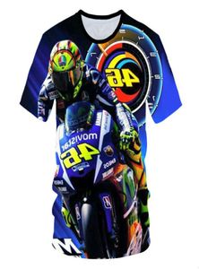 2020 NOWOŚĆ VR46 Mountain Speed ​​Subdues Men's Country Motorcycle Racing 3D Digital Printing T-shirt 2879205